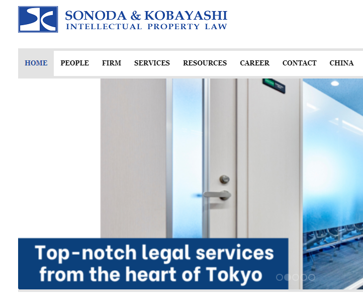 Sonoda & Kobayashi IP Law